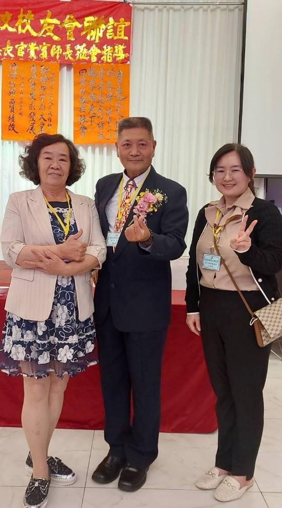 王秀玲擔任育達科技大學校友會貴賓