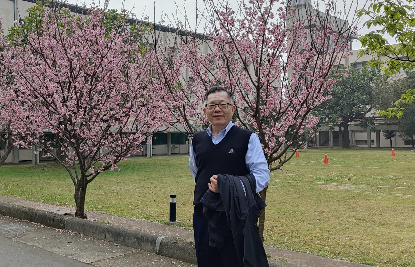 于青雲先生攝於海委會海巡署教育訓練測考中心1