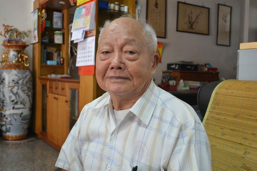 晚年的劉梅初，對中華民國仍是忠貞不二