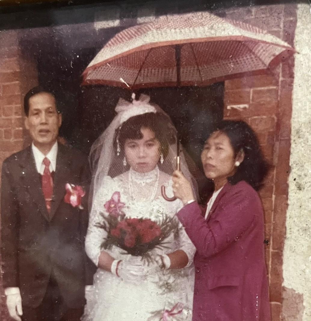 萬廣文先生結婚照