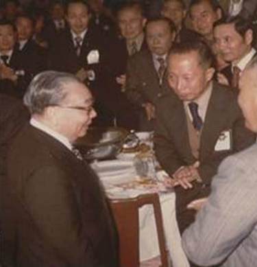 蔣經國總統與李啟能主任