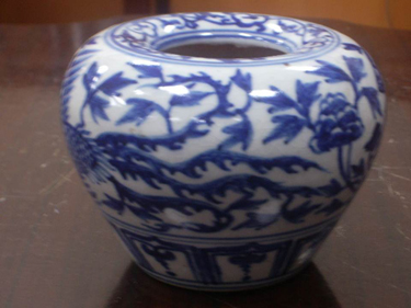 青花瓷盂罐