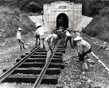榮民參與北迴鐵路建設