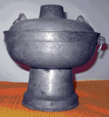 民國初年之鋁製木炭鍋