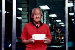 王雲南先生捐款給慈濟獲得感謝函