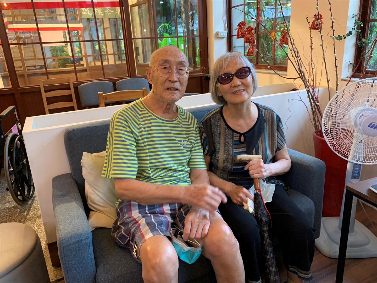 馬祖薰賢伉儷合照