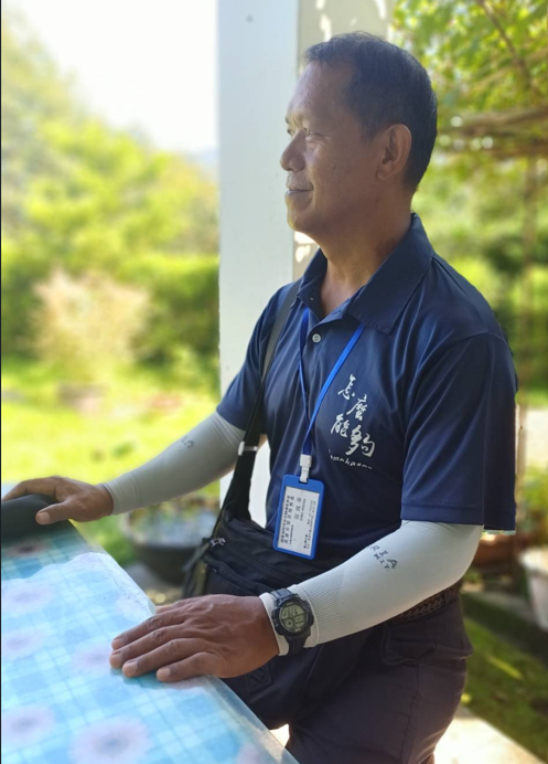 風雨逆行者社區組長謝國華